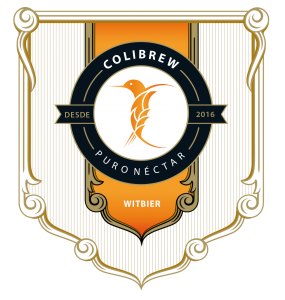 Imagem ilustrativa do rótulo de cerveja Colibrew Witbier